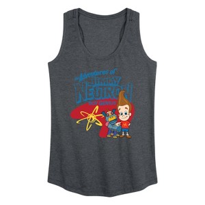 Women's - Jimmy Neutron - Adventures of Jimmy Neutron Graphic Racerback Tank - 1 of 4