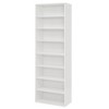 PDTEND Multi-Functional 8-Layer Bookcase with Adjustable Shelves - Detachable into Two 4-Layer Storage Racks for Home & Office - 2 of 4