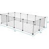 Coucheta Portable Pet Playpens - Expandable Metal Wire Panels for Secure Indoor/Outdoor Enclosures, Easy to Assemble, Available in Colors - 3 of 4