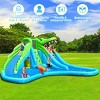 Infans Inflatable Water Park Dual Slides Climbing Wall with 750W Blower - 3 of 4