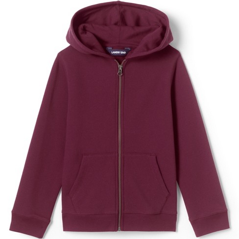 Burgundy 2025 zip hoodie