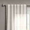 1pc Light Filtering Stitched Edge Window Curtain Panel - Threshold™ - 2 of 2