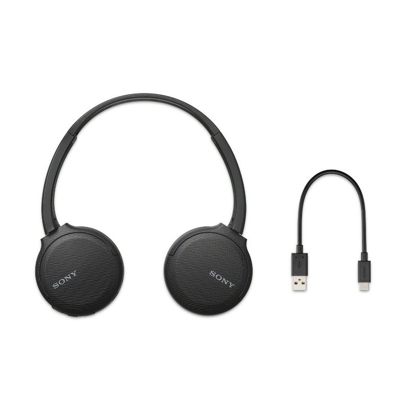 Sony Bluetooth Wireless On-Ear Headphones - Black (WHCH510/B), 6 of 9