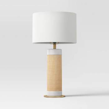 Large Assembled Ceramic Table Lamp (light Bulbs Not Included) White -  Threshold™ : Target