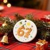 Lomsoe Santa Says 67 Gifts Christmas Ornament 2025 for Women Men Friends Six Seven Ornaments Gifts for Christmas Tree Christmas Decor Christmas Gift - 2 of 4
