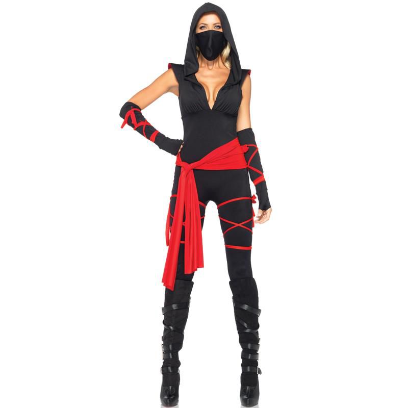 Leg Avenue Deadly Ninja Women's Costume, 1 of 3