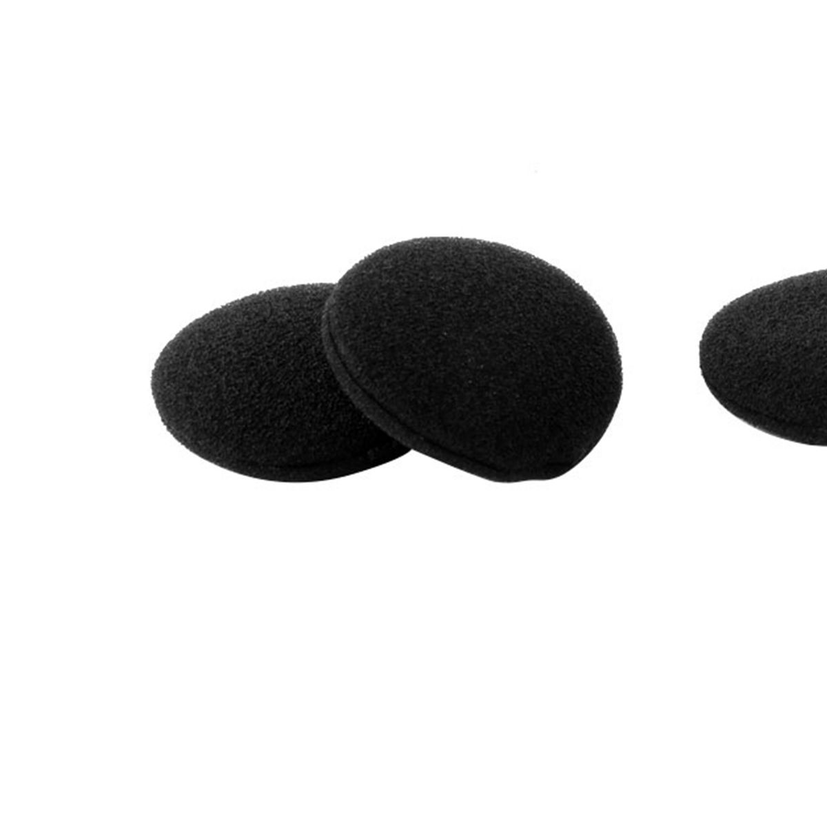 Unique Bargains Sponge Durable Replacement Earpads Black 4 Pcs - thumbnail 5