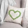 Creative Products Lucky You Me Us 18 x 18 Spun Poly Pillow - 3 of 3