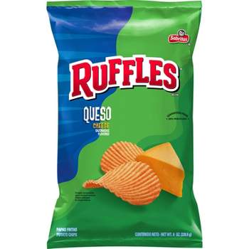 Ruffles Queso Flavored Chips - 8oz