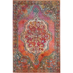 Crystal CRS502 Power Loomed Indoor Rugs - Safavieh - 1 of 4