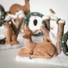 6"L 9.5"L & 9.75"L Sullivans Christmas Text Animal Blocks Set of 3 Multicolor Indoor Christmas Decor - 2 of 3