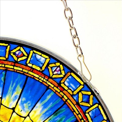Leonardo Da Vinci's The Last Supper Stained Glass Art Panel