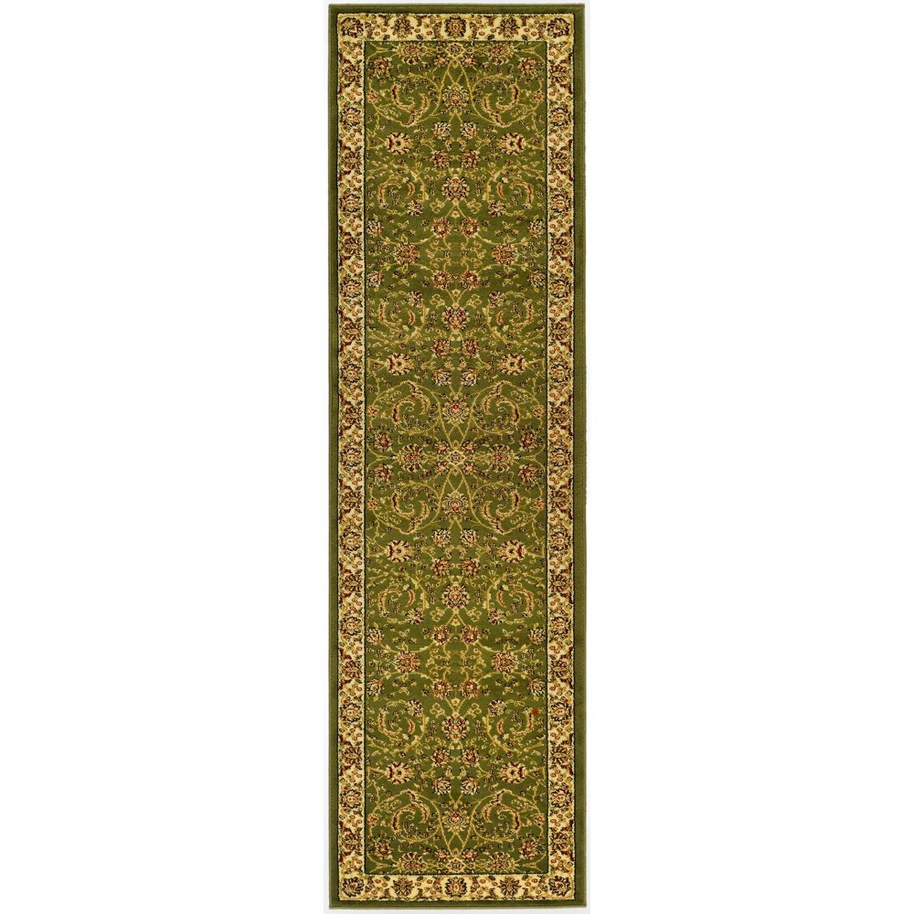  Runner Loomed Medallion Rug Sage/Ivory