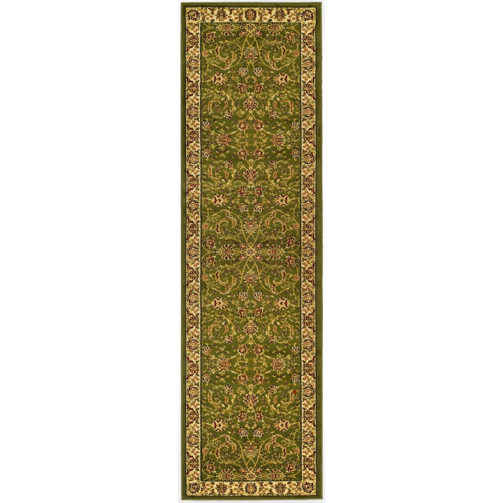 2'3inx14' Runner Loomed Medallion Rug Sage/Ivory - Safavieh