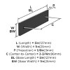 Amerock Ladera Backplate for Cabinet Knobs and Pulls - 3 of 4