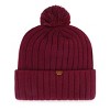 NFL Washington Commanders Women's Flourish Knit Beanie: Sports Team Logo Apparel - 2 of 2