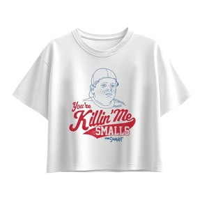 Girls' - The Sandlot - Killin Me Smalls Short Sleeve Boxy Graphic T-Shirt - 1 of 2