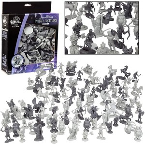 Hingfat Fantasy Creature Action Figure Toy Playset, 98 Pieces - 1 of 4
