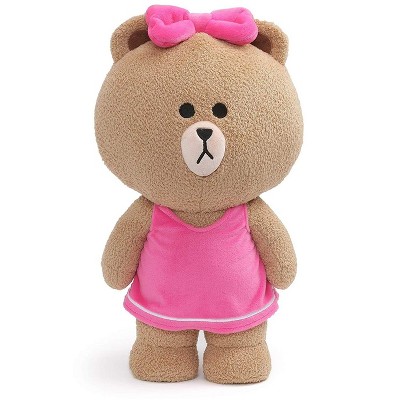 Enesco Line Friends Standing Choco 14 Inch Plush