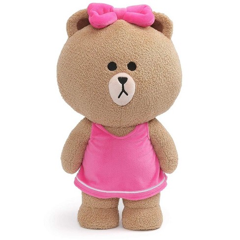 Enesco Line Friends Standing Choco 14 Inch Plush Target