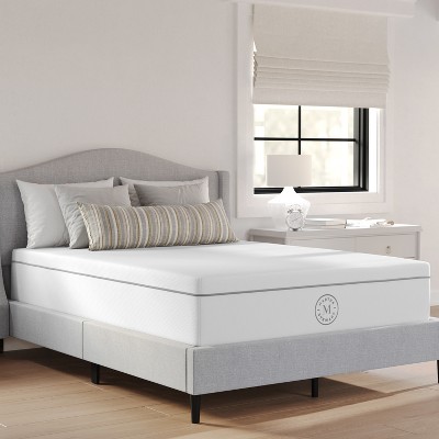 Martha Stewart SleepComplete 12" Firm Hybrid Pocket Spring and Foam Dual-Action Cooling Mattress with Soft Breathable CoolWeave Jacquard Knitted Top