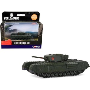 Churchill Mk III Infantry Tank USSR "World of Tanks" Video Game Diecast Model by Corgi - 1 of 3