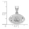 Black Bow Jewelry Sterling Silver East Carolina Pirates NCAA Pendant - 2 of 3