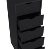 Kumasinova 5-Drawer Narrow Chest of Drawers, Tall Dresser, Slim Storage Cabinet for Bedroom, Closet & Small Spaces - 2 of 4
