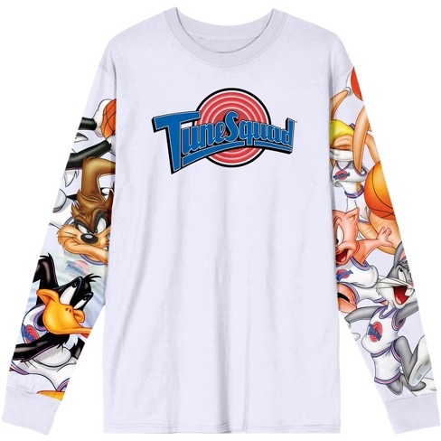 Space Jam Tune Squad Sleeve Print Shirt : Target