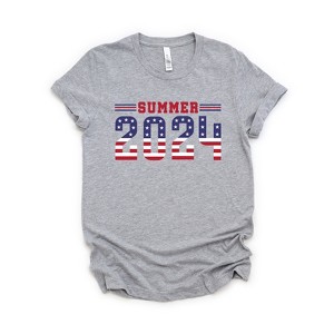 Simply Sage Market Women's Stars and Stripes Summer 2024 Short Sleeve Graphic Tee - 1 of 4
