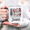 Coquette Pink Christmas Mug, It's The Most Wonderful Time Of The Year Vintage Gift (Non-Custom Only)| OrnamentallyYou - 4 of 4
