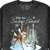 Men's - Disney - Christmas - Up To Snow Good Graphic Fleece Sweatshirt - 2 of 4