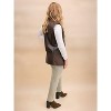 Women's Ruby Pleather Vest - Papillon - 4 of 4