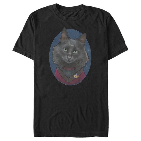 Men's Star Trek: The Next Generation Officer Deanna Troi Cat T-Shirt - image 1 of 4