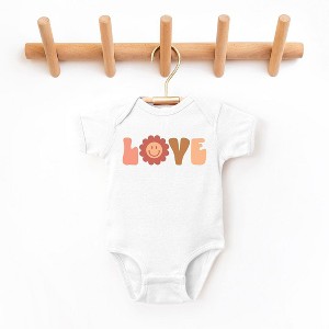 The Juniper Shop Love Daisy Baby Bodysuit - 1 of 2