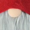 Northlight Nordic Gnome with Burlap Sack Christmas Figure - 25" - Red and Gray - 2 of 3