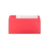 JAM Paper Peel & Seal #10 Business Envelope 4 1/8" x 9 1/2" Christmas Red 500/Pack (11789H) - 2 of 3
