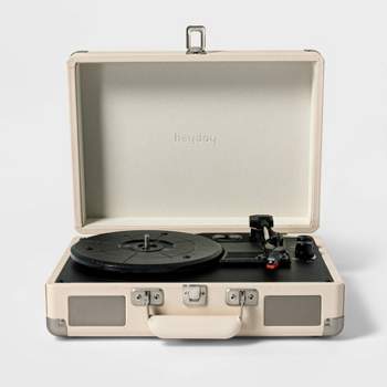 Suitcase Turntable - heyday™ Stone White