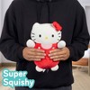 Squishmallows Original Sanrio 10-Inch Hello Kitty in Overalls HugMees - Medium-Sized Ultrasoft Official Jazwares Plush - Gift for Kids, Girls & Boys - 4 of 4