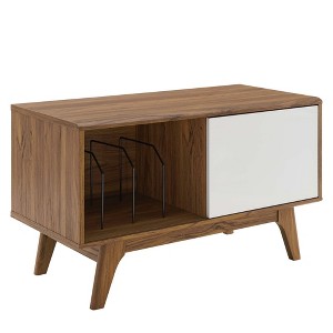 Modway Envision Vinyl Record Display Stand - 1 of 4