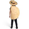 Joyfy Kids' Taco Halloween Costume, Unisex Halloween Taco Outfit – Funny Foodie Dress-Up for Toddler Party Fit for Kids (4-7yr) - 4 of 4