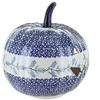 Blue Rose Polish Pottery L022-Manufaktura Large Pumpkin - 2 of 2