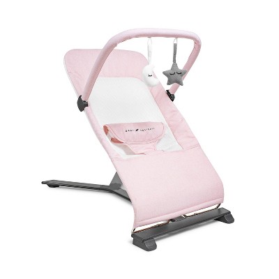 Baby Delight Alpine Deluxe Portable Bouncer - Peony Pink