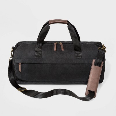 Men's Messenger Bag - Goodfellow & Co™ Black/Brown