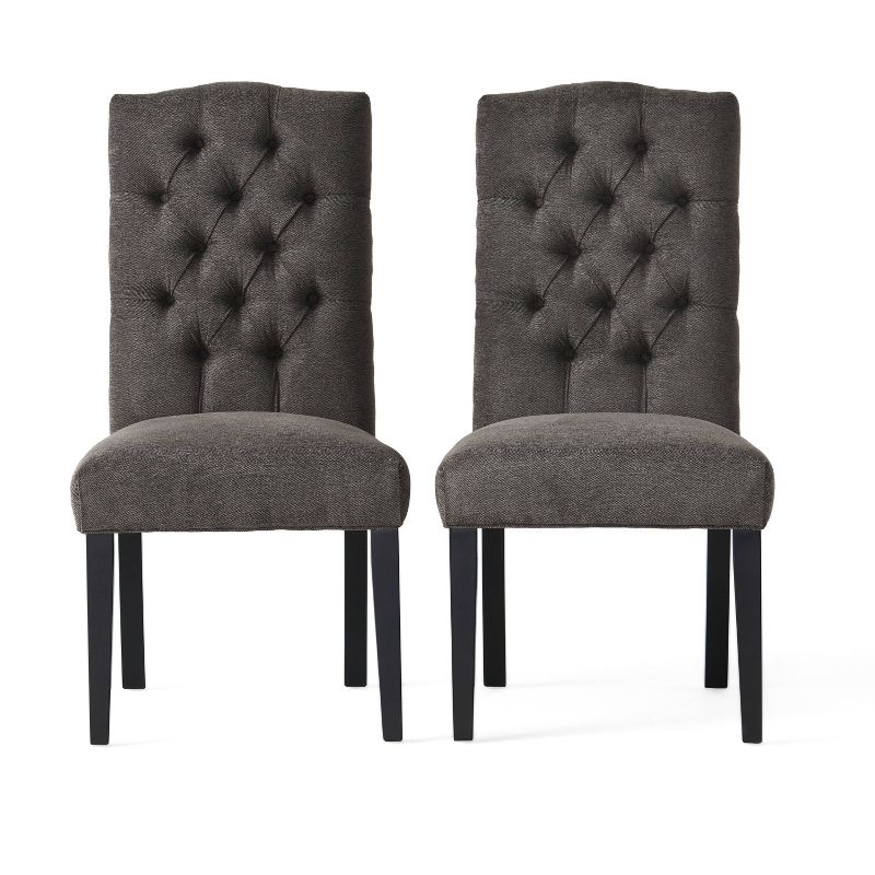 Set of 2 Crown Top Dining Chairs - Christopher Knight Home, 3 of 12