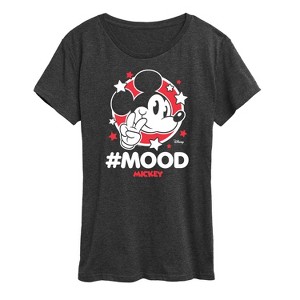 Women's - Disney - Mickey Mouse Short Sleeve Graphic T-Shirt - 1 of 4