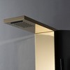 BWE 5-Jet Rainfall Shower Panel Tower System with Rainfall Waterfall Shower Head and Shower Wand - 4 of 4