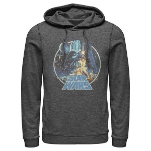 Men's Star Wars Classic Scene Circle Pull Over Hoodie - 1 of 3