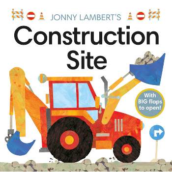 Jonny Lambert's Construction Site - (Jonny Lambert Illustrated) (Board Book)