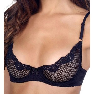 Women's Duet Lace Underwire Demi Bra - Timpa Lingerie - 1 of 1